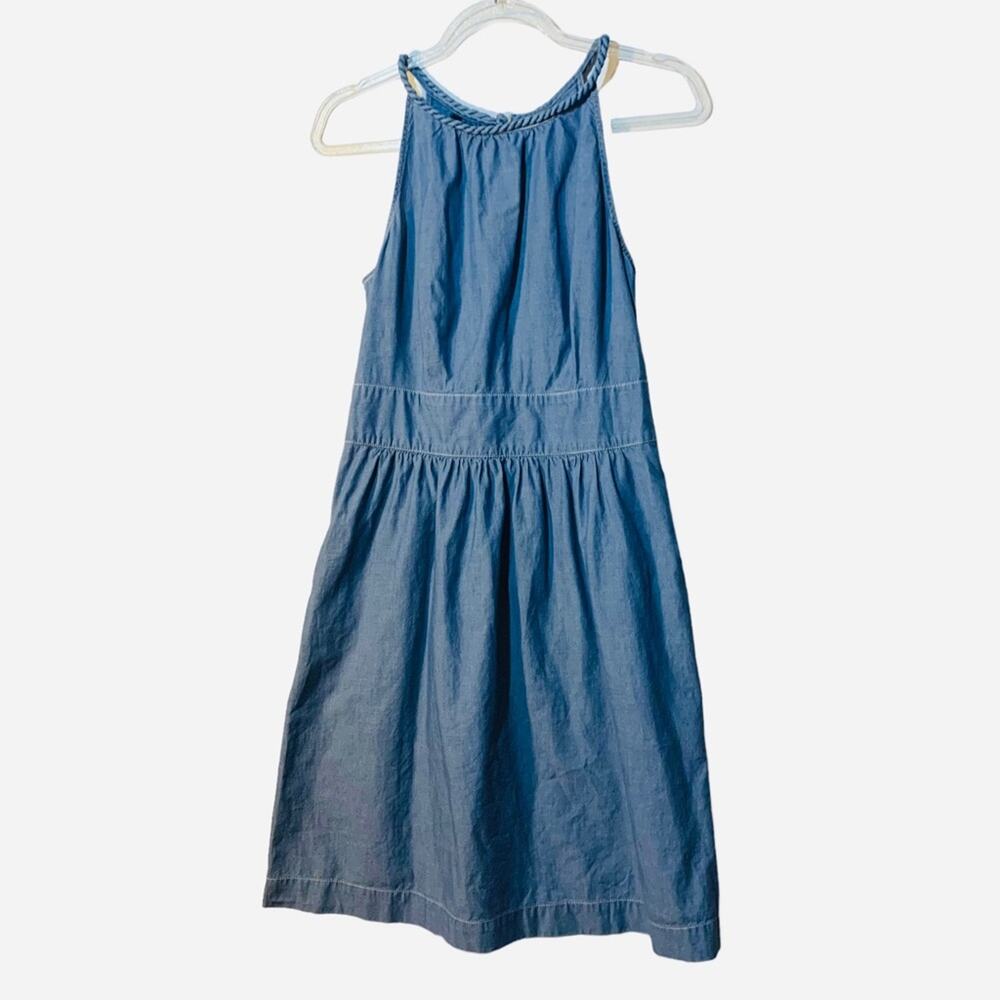 Tommy Hilfiger blue cotton dress size 8